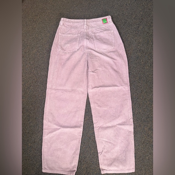Empyre Woman’s Tori Pants Size 7 Pink Corduroy Relaxed Fit Skate Baggy Comfy Y2K - Picture 4 of 13